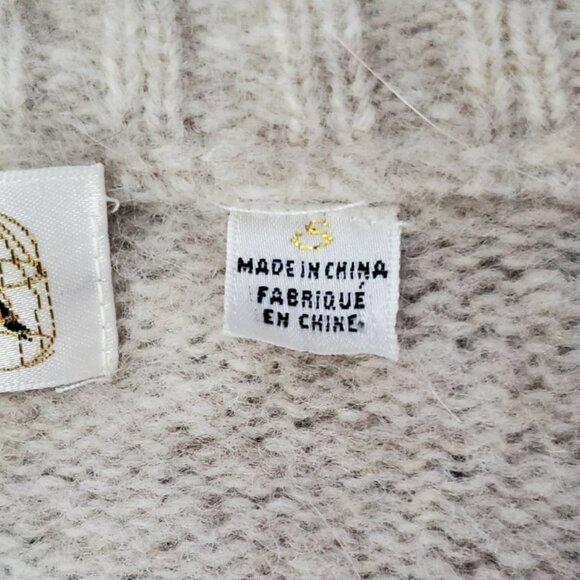 Charlie and Robin Angora Blend Crop Sweater - Picture 4 of 9